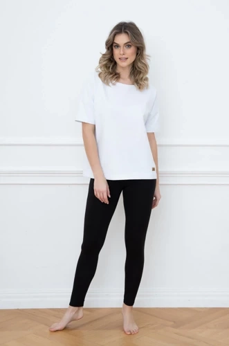 Halenka Alta s krátkými rukávy Italian Fashion - bílá