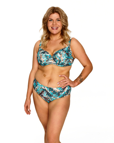 Kalhotky bikini Emma 1 Lupoline – vysoký pas a tvarující střih