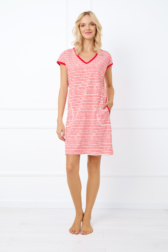 Flota dámské tričko s krátkým rukávem Italian Fashion - potisk červená