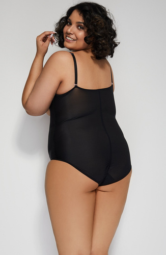 Mitex Softly shaping body - korekční, bez ramínek, černé