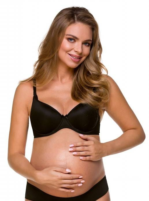 3036 Kojicí podprsenka LUPOLINE - černá