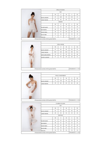 Dámské pyžamo Sensis Clarina béžové – modalové pyžamo na knoflíky