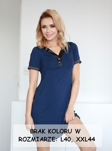 Dámská noční košile Mindoro Halka Kalimo - černá