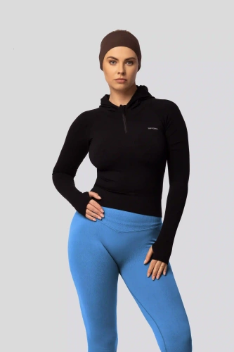 Legíny push-up Spaio PRO vysoký pas krycí tvarující ice blue