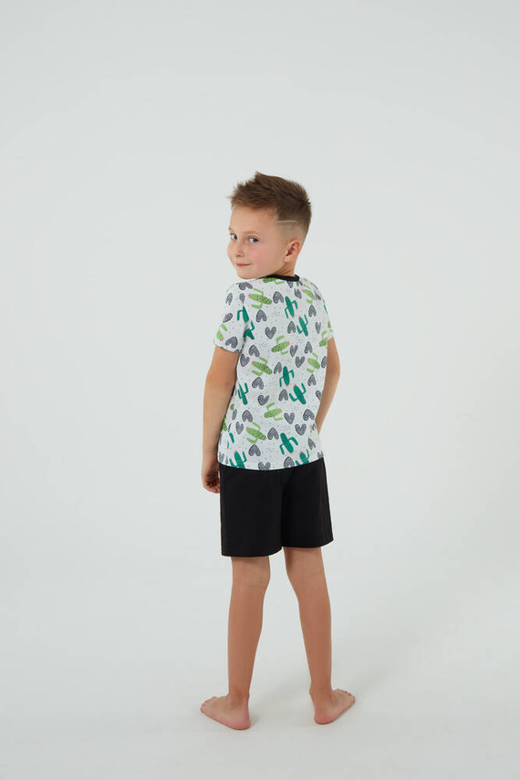 Picos Dětské pyžamo Italian Fashion - potisk/černá barva