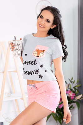 Russet Foxy 0204 Dámské pyžamo LivCo Corsetti Fashion