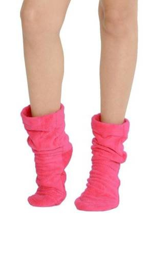 553/554 Wellsoft Smooth ponožky na spaní De Lafense - růžové