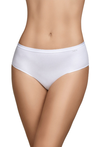 Figi wysokie Selene 401 biały bawełniane 2-pack wygodny wysoki stan