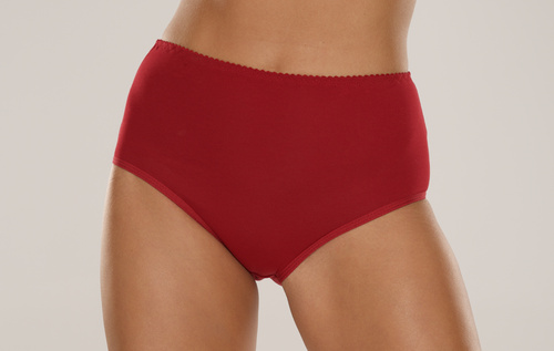 018 Sara Kalhotky s vysokým sedem De lafense - vínové