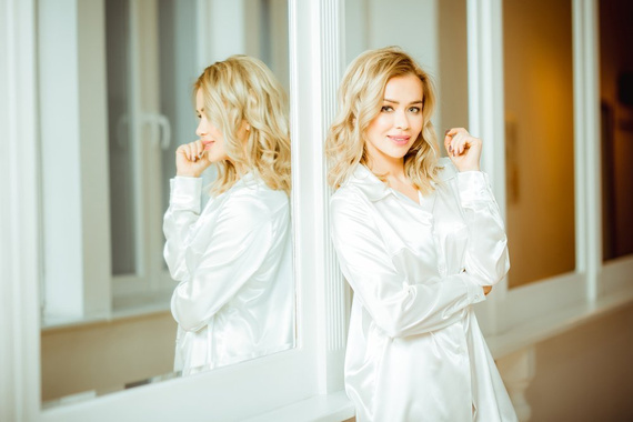 Noční košile Carey Kalimo - ecru