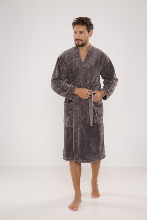 391 Pánský župan Hugo De lafense - šedý