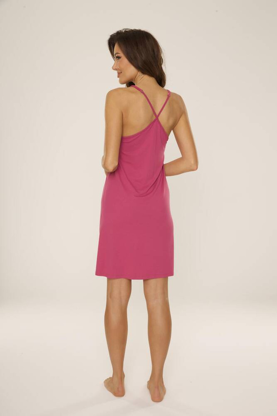 765 Noční košile Carmel De Lafense - fuchsiová