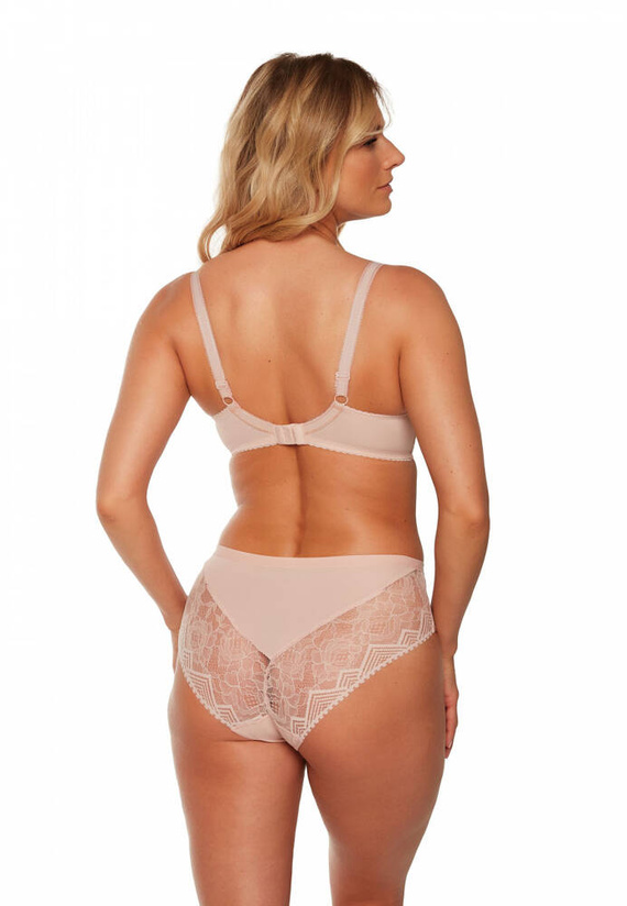 BS 1241 Leandra Polovyztužená podprsenka (poloměkká) Gaia - růžová