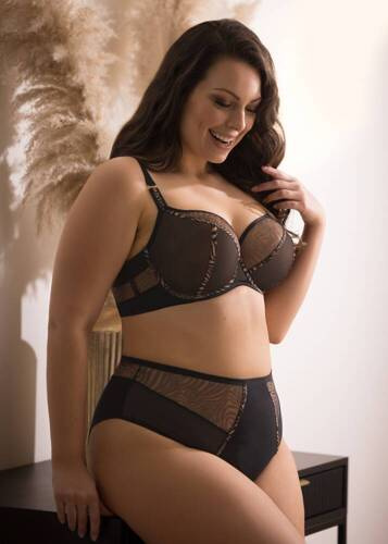 K 879 Gisel Soft podprsenka Gorsenia černá