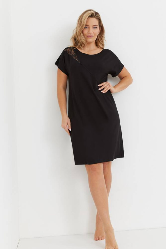 737 Velar Forex noční košile - černá