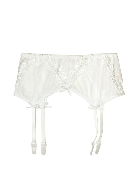 478 Noeli Forex podvazkový pás - bílý