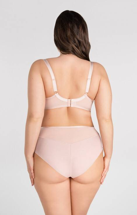 Gorsenia K 831 Flower Bomb měkká béžová podprsenka