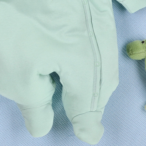 ABN-5578 Dino Explorer Zateplený dětský obleček z organické bavlny od Nini - ekologický a bezpečný