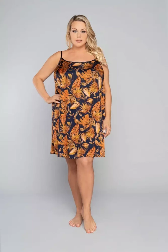 Dámská košile Monstera, slim-fit Italia Fashion - potisk