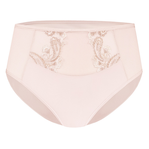 Dámské kalhotky VF-474/469 - vysoký střih, krajkové, komfortní Vena nude