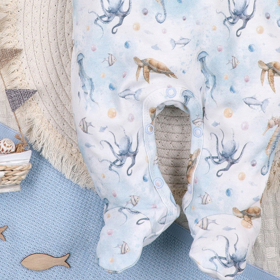 ABN-5449 Sea Of Joy Nini - organická bavlna, pohodlné zapínání