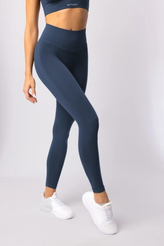 Dámské legíny SPAIO Flex Innergy 2.0 navy blue- bezešvé, regenerační podpora