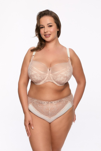 BS 1285 Simone Maxi Gaia polovyztužená podprsenka - růžová