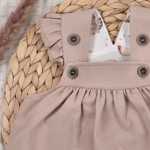 ABN-5593 Dětské šaty Circus od Nini - 100% organická bavlna, měkké a ekologické