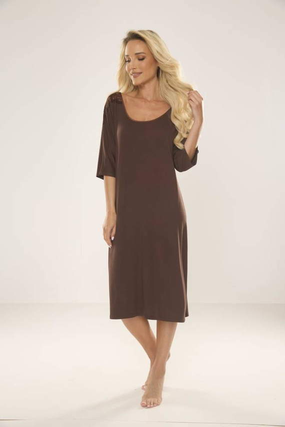 616 Ramona Forex noční košile - hnědá