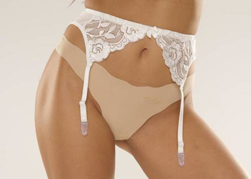 136 Forex podvazkový pás - ecru