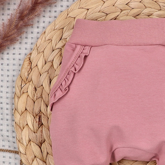 Nini Dětské Tepláky Little Mouse 95% Organická Bavlna – Polsko