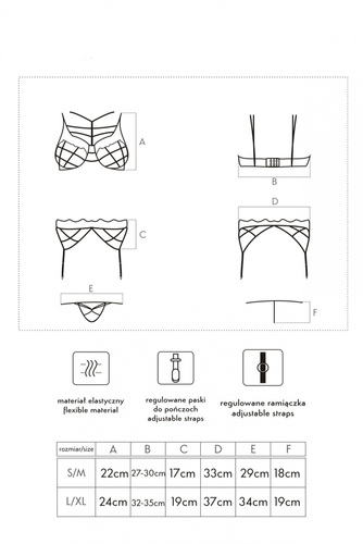 Soledad Dámský set LivCo Corsetti Fashion