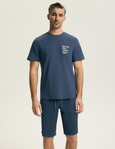 Henderson 44605 Play pánské pyžamo bavlna krátký rukáv šortky