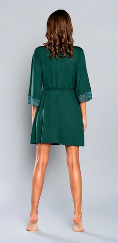 Župan Samaria Italian Fashion 3/4 rukáv - tmavě zelený