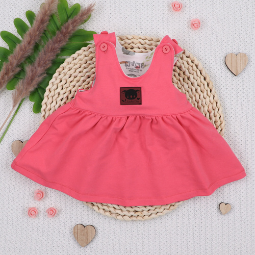 Kojenecké šaty Nini Sweet Koala 95% organická bavlna Polsko