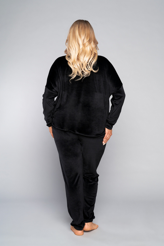 Dámská dlouhá souprava Juga. rukáv, délka. italská móda velbloudí kalhoty