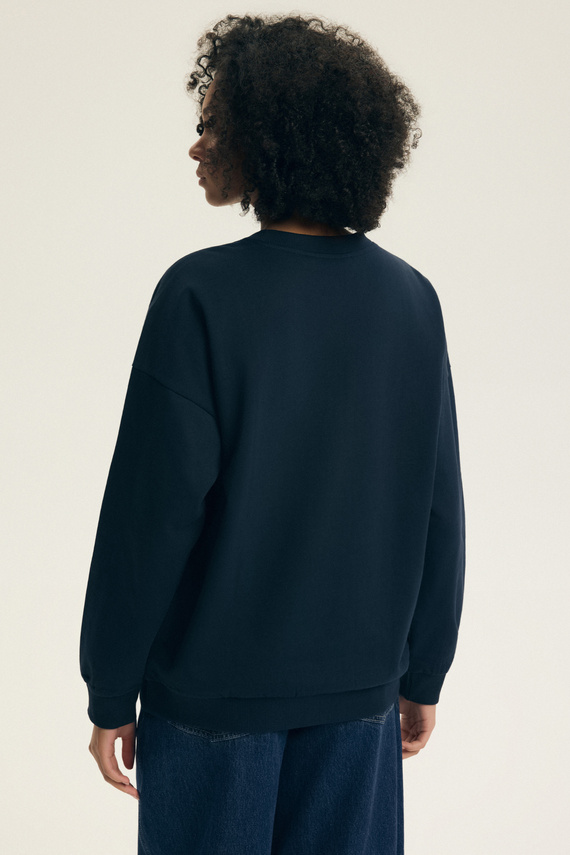 Dámská mikina Dessie Henderson z bavlny, lehce zateplená, s potiskem