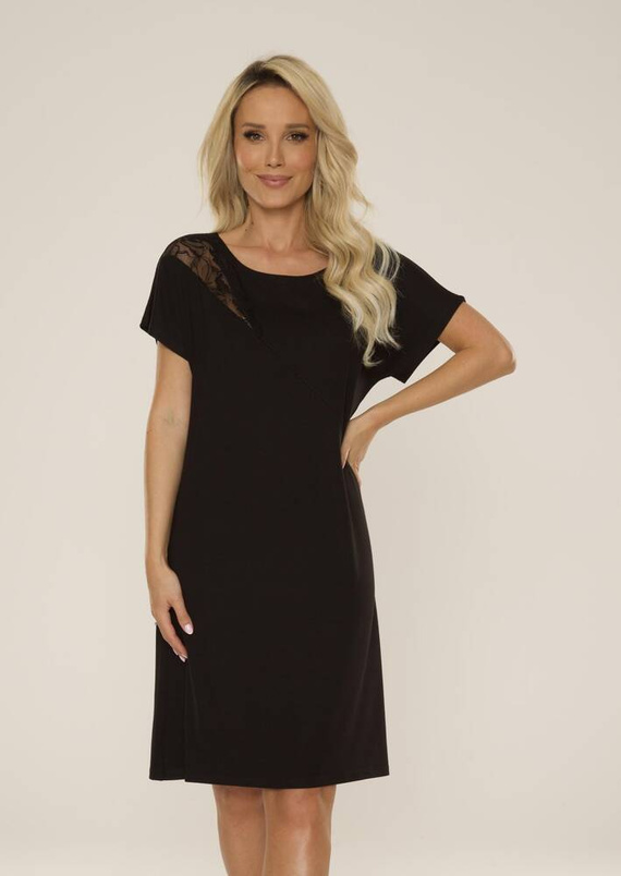 737 Velar Forex noční košile - černá