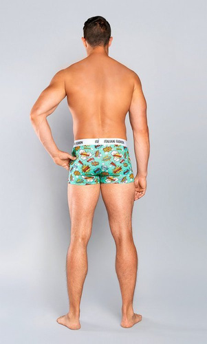 Boom Pánské boxerky Italian Fashion - tmavě modré