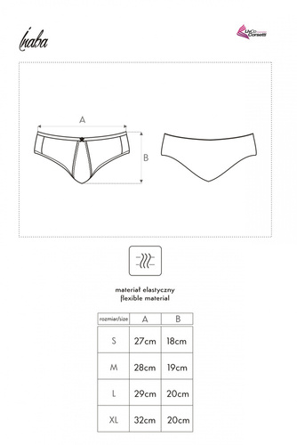 Inaba White LC 6055 LivCo Corsetti Fashion dámské kalhotky - bílé