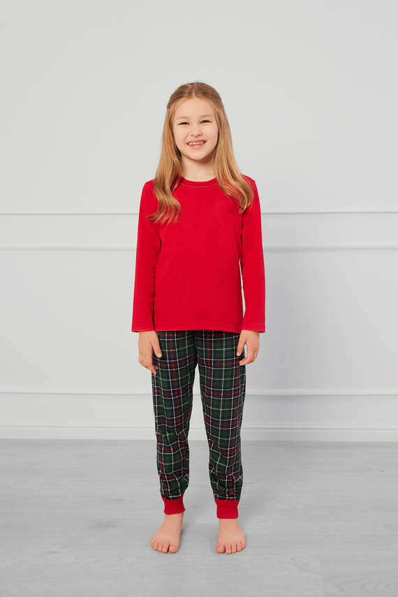 Fogo Dětské pyžamo Italian Fashion - červené/potisk