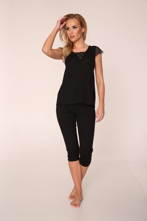 341 Fanny Dámské pyžamo Forex - černé