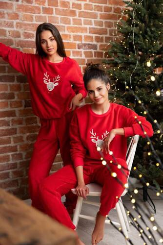 Sensis Harriet Dámské pyžamo - červené