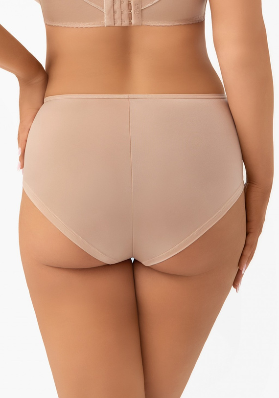 Kalhotky Lotta F007 Gorsenia – vyšší pas, mikrovlákno a výšivka