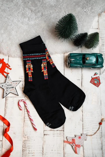 A45 Premium Socks A'3 Cornette - černé (vojáci)