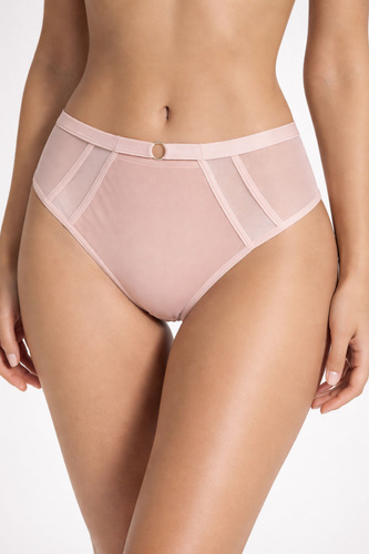 Mediolano Omena 19254 kalhotky powder elegantní nude síťka