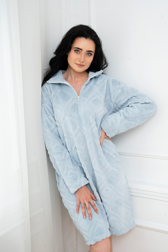 Arena Dámský župan Italian Fashion - modrý