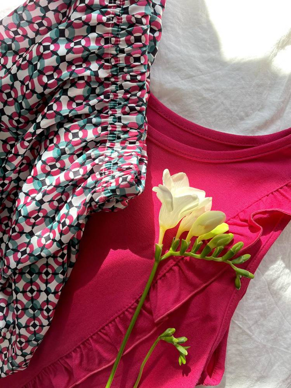 652 Dámské pyžamo Sanchi Forex - amarant