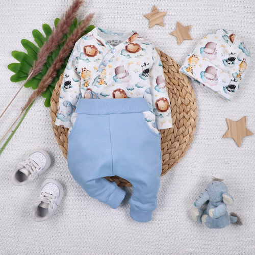 ABN-5618 Dětská čepička Little Dreamers Nini z organické bavlny - bezpečná, organická, pohodlná