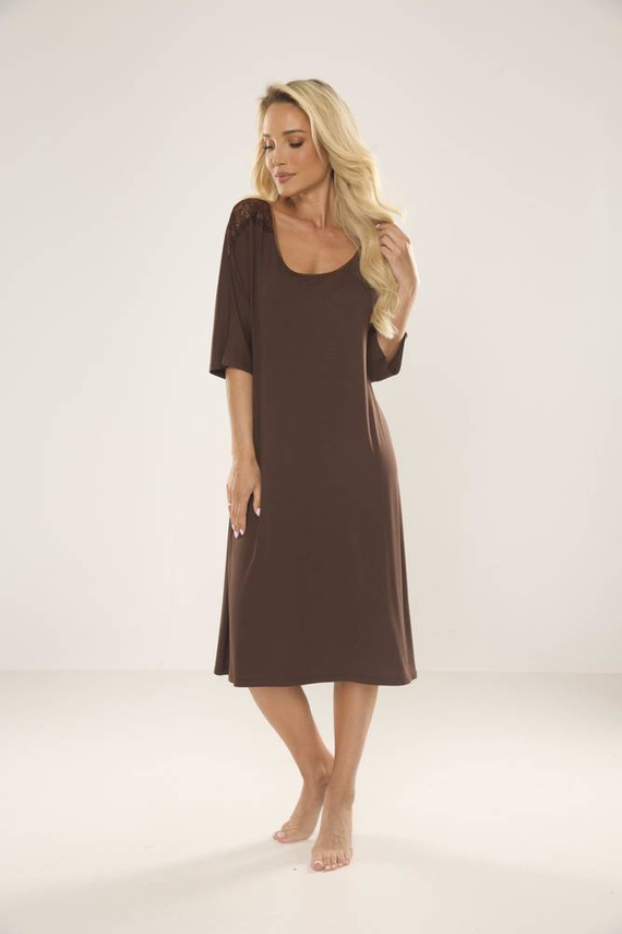 616 Ramona Forex noční košile - hnědá